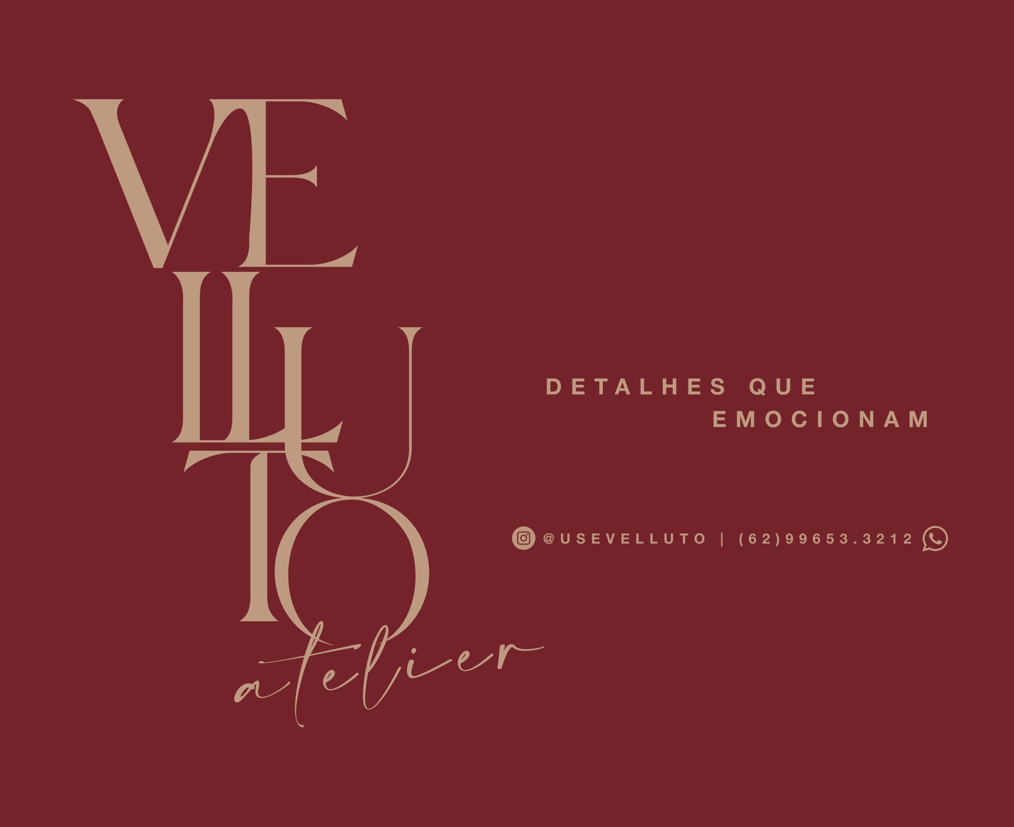 Vellutto Atelier - Desktop